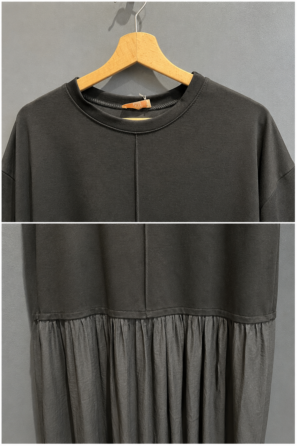 ROBE NOIR - BI MATIERE – Image 2