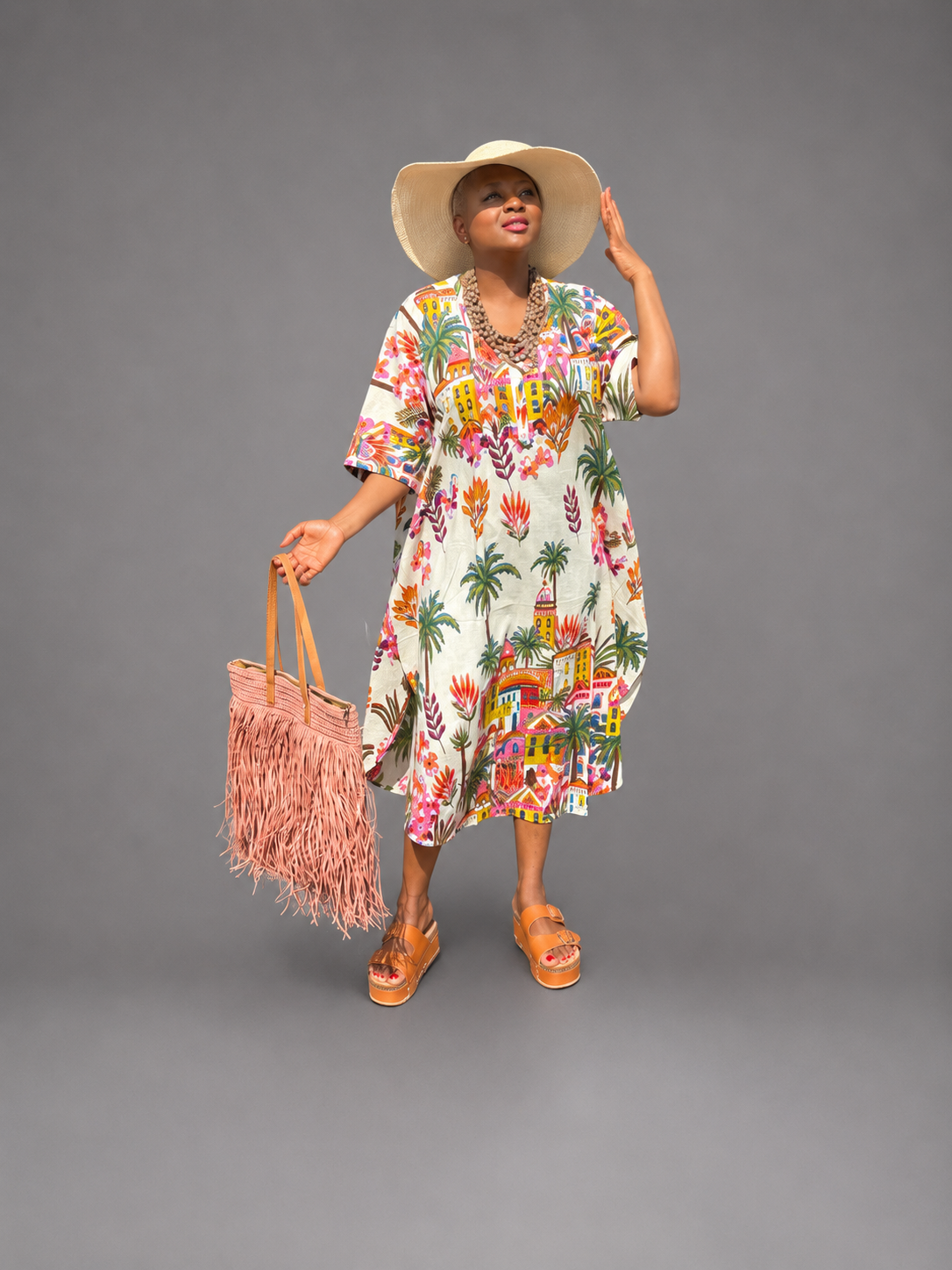 ROBE COTON IMPRIMEE
