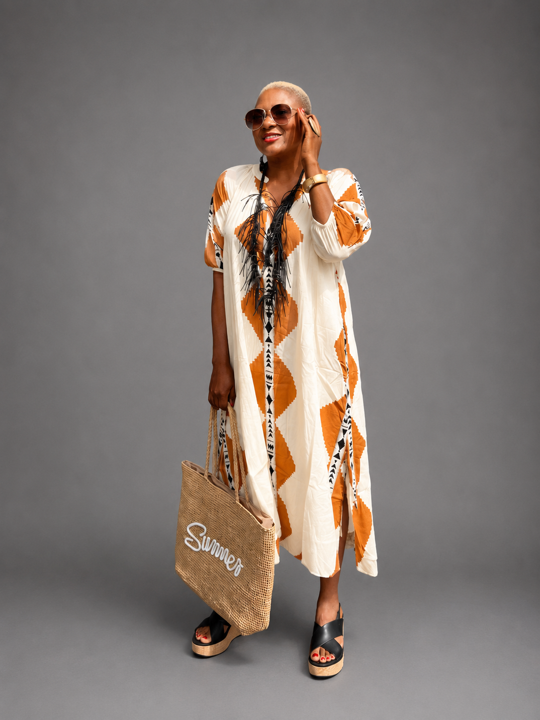 ROBE IMPRIMEE COTON
